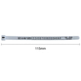 200pcs Finger Gauge Ring Sizer for Wedding Band Tester