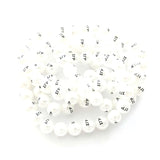 200pcs 10mm Letter Beads for DIY Women's Jewelry Making