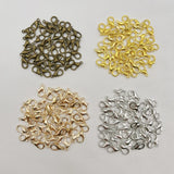 200pcs Lobster Clasp Snake Chains Jewelry Making Supplies