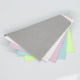 200pcs 925 Silver Polish Cloth Double-sided Plush Jewelry Cleaner 8*8cm