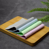 200pcs 925 Silver Polish Cloth Double-sided Plush Jewelry Cleaner 8*8cm