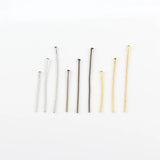 200pcs Head Pins Gold/Silver/Rhodium/Bronze Ball Pins DIY Needles
