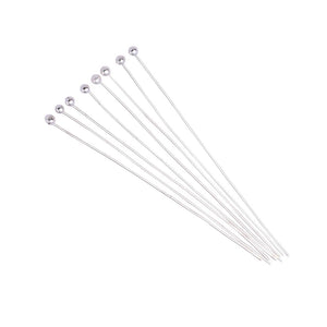 200pcs Head Pins Gold/Silver/Rhodium/Bronze Ball Pins DIY Needles