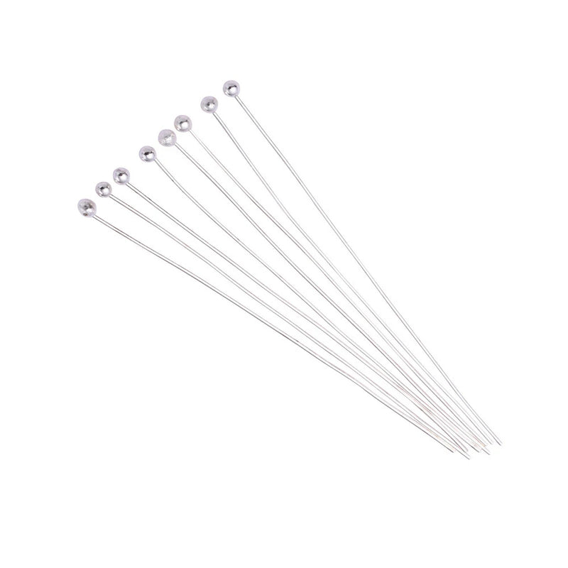 200pcs Head Pins Gold/Silver/Rhodium/Bronze Ball Pins DIY Needles