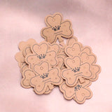 200pcs 1.5*1.4 Inch Custom DIY Jewelry Display Card Thicken Durable