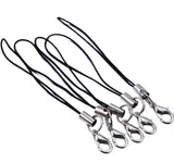 200pcs Mobile Phone Lanyard Cords Lobster Clasp Rope Hooks Strap Charms Keyring