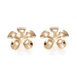 200pcs Multi-Petal Flower 304 Stainless Steel Bead Caps Jewelry Making Supplies