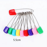 200pcs Candy Safety Pins Findings Clips Baby Care Shower Diaper Pins