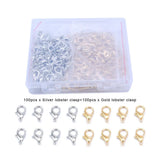 200pcs Mini Alloy Craft Lobster Clasp Set for Jewellery Making