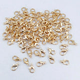 200pcs Mini Alloy Craft Lobster Clasp Set for Jewellery Making