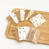 200pcs Earring Display Cards 5x4cm Flower Multi-Style Ear Drop Packaging