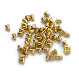 200 Raw Brass Earring Studs Back Stopper DIY Jewelry Making