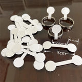 200pcs Round Jewelry Tag Sticker Necklace Ring Bracelet Self-Sticker Label