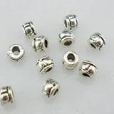 200pcs Tibetan Silver Spacer Beads 2x4mm Jewelry Findings