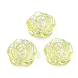 200pcs Acrylic Flower Beads for Jewelry Making DIY Bracelet Necklace 18.5x19x7mm
