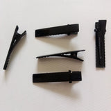 200 Duckbill Clips Metal Clips For DIY Hair Dressing Salon
