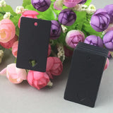 200pcs Square Hole Jewelry Hang Package Display with Strings