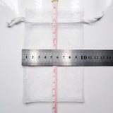 200pcs Organza Jewelry Gift Bags, Wedding Christmas Drawstring