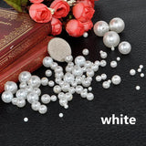 Round Pearls Beads 3-16mm Loose Beads for Jewelry Making