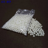 Round Pearls Beads 3-16mm Loose Beads for Jewelry Making