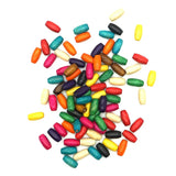 200pcs Oval Shape Wood Loose Charm Beads for DIY Jewelry Making