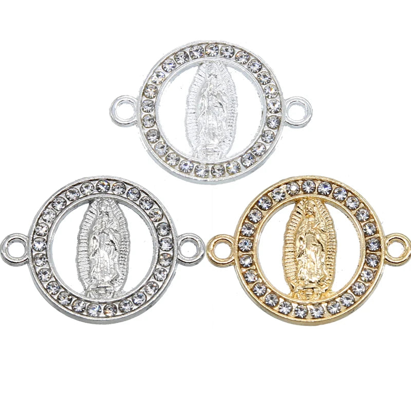 200pcs Evil Eye Beads Charms Water Drop Pendant