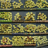 200pcs Clear 10mm Czech Crystal Rhinestone Pave Rondelle Spacer Beads