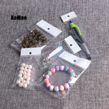 200pcs Transparent Self Adhesive Opp Bags 7x14cm 8x15cm Clear Waterproof
