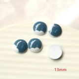 200pcs Cows Print Resin Flatback Beads DIY Jewelry Earring Nail Art Accessory