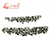 200pcs 1-2mm Natural Marcasite Loose Stone for Jewelry Making DIY