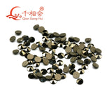 200pcs 1-2mm Natural Marcasite Loose Stone for Jewelry Making DIY