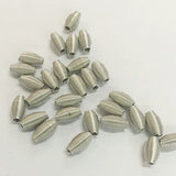 200pcs K Wire Swirled Spacer Bead H1614