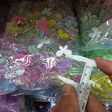 200pcs DIY Acrylic Spacer Beads for Necklace Bracelet Jewelry, 15-25mm