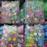 200pcs DIY Acrylic Spacer Beads for Necklace Bracelet Jewelry, 15-25mm