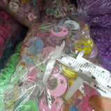 200pcs DIY Acrylic Spacer Beads for Necklace Bracelet Jewelry, 15-25mm
