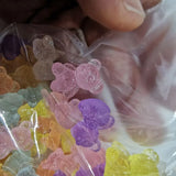 200pcs 20mm*11mm Acrylic Korea Small Bear for DIY Jewelry Making Accessories