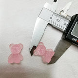 200pcs 20mm*11mm Acrylic Korea Small Bear for DIY Jewelry Making Accessories