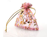 200x Organza Jewelry Pouches Gift Bags Wedding DIY 9.4*12cm