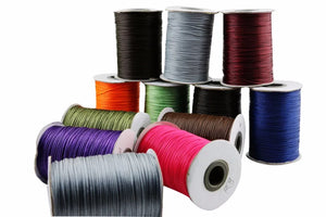 200yd/roll 1mm Waxed Polyester Cord for Jewelry Making