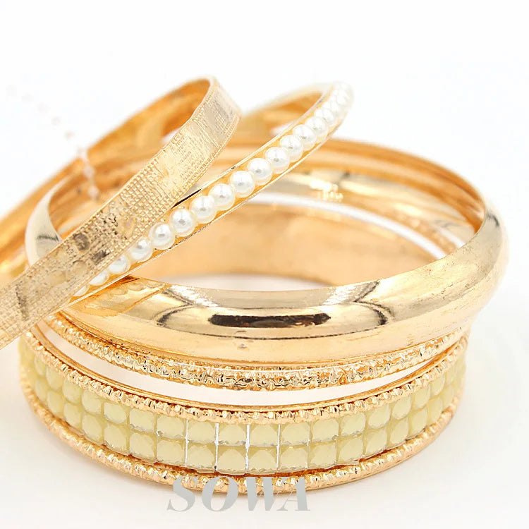 Vintage Multilayer Charm Bracelet Bohemia Jewelry