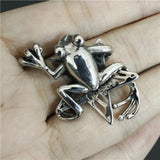 POP Star Frog Pendant Stainless Steel Biker Pendant