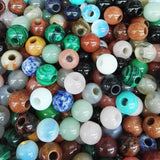 16mm Mixed Stone Beads for Bracelet Charms 20pcs/lot