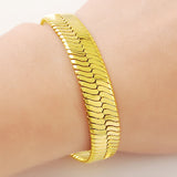 24K Gold Plated Men's Bracelet - Stylish and Elegant Jewelry for Men