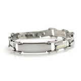 Men's Stainless Steel Link Chain Bracelet Unisex Unique Style