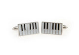 Funny Piano Keyboard Cufflink gemelos cufflinks
