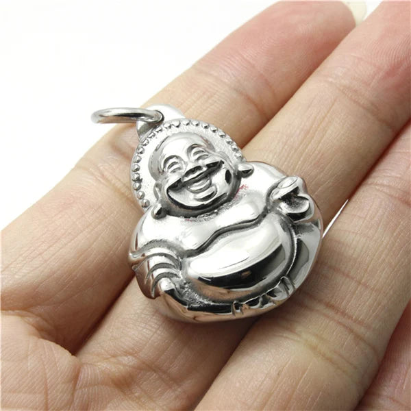 Arrival Buddha Double Face Stainless Steel Pendant