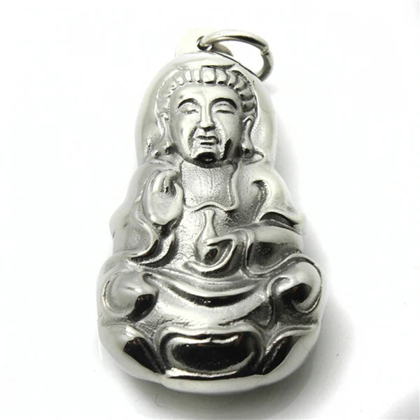 316L Stainless Steel Buddha Pendant