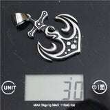 Heavy Anchor Pendant 316L Stainless Steel Men Boy Band Gift Pendant