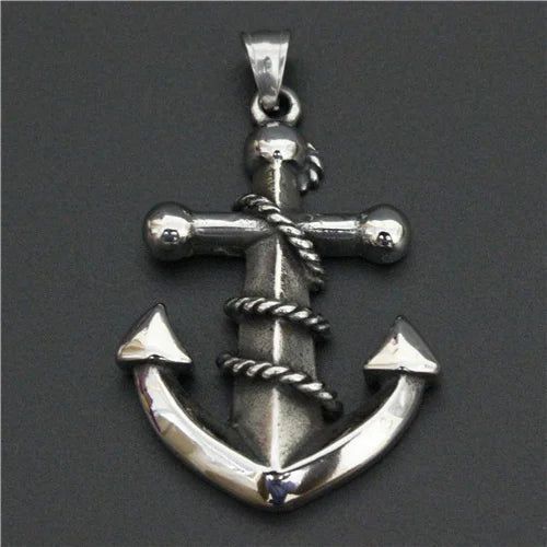 Anchor Pendant Stainless Steel Pendant for Men