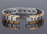 316L Stainless Steel Magnetic Golf Bracelet for Men, Birthday Gift 8.26''